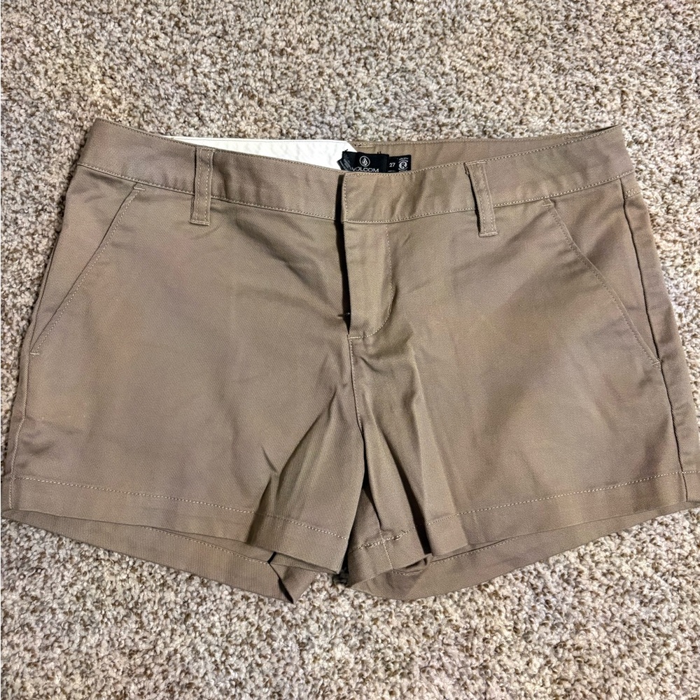 Volcom Women's Tan Shorts